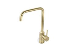 ZCCZJS Bianbhuo Kitchen Taps Black Kitchen Robinet Bracks Brackshed Gold Gold Steelrawing Golden Hot and Cold Water Robinet Mixer Pap Accessoires, 2