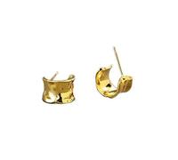 ZCCZJS Boucles d'oreilles à Large Visage irrégulières pour Femmes Bijoux Accessoires d'amitié Cadeau