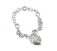 ZCCZJS Bracelet à cœur creux pour femme nobles bijoux de mariage cadeaux de fête de mariage