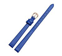 ZCCZJS Bracelet de montre en cuir authentique Fonds de mode Watch Bandwatchs Mini Band 6 mm 8 mm 10 mm 12 mm 14 mm Small Size Watch Strap Red