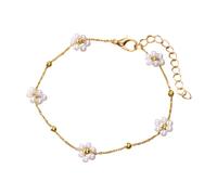 ZCCZJS Collier de fleur de perle de perle de nombres à plusieurs niveaux