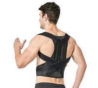 ZCCZJS Correcteur de soutien complet, attelle arrière pour hommes et femmes soulage le cou de support inférieur supérieur, le dos, l'épaule s'améliore (x)