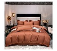 ZCCZJS Couvre-lit de lit Couleur Continue Coton Twin Family Taille de lit Set Ultra Soft Duvet Cover (Couleur: A, Taille: Queen Size 6PCS) (A Queen Size 6PCS)
