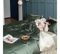 ZCCZJS Ensemble de 4 pièces Pleine Grandeur ， Ensemble de literie en Fibres lycel ， Ensemble de Lits de lit à Bout de Souffle et de Refroidissement - litière de Luxe de l'hôtel pour Femmes,