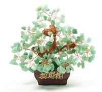 ZCCZJS Gemme Arbre Naturel dongling Jade Cristal Fortune Arbre Fortune Arbre Arbre