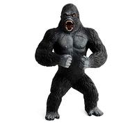 ZCCZJS Gorilla Sculpture Kings of The Jungle Outdoor Garden Statue Home Decoration Mode Animal Collection Ornements Toys pour Enfants Cadeaux 13 x 7 x 19cm