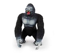 ZCCZJS Gorilla Sculpture Kings of The Jungle Outdoor Garden Statue Home Decoration Modèle Animal Collection Ornements 18 x 8,5 x 11,5 cm