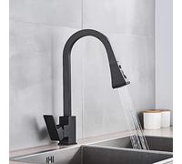 ZCCZJS LAMPE SORT SORT FAUCET CUITCHE 360 Mélangeur rotatif Tap à une seule poignée Single Porte-Mélangeur à eau chaude et à eau froide Paute Bouton Chandelier