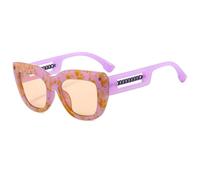 ZCCZJS Lunettes de Soleil Femmes Vintage Nuances Females Sun Glasses UV400