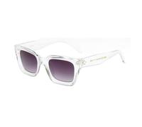 ZCCZJS Lunettes de Soleil Vintage Femmes Hommes Punk Grand Cadre Verres de Soleil féminin Nuances Lunettes Dames uv400 Lunettes