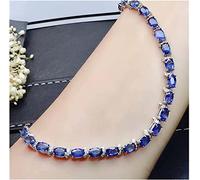 ZCCZJS OPAL NATUREL ET REAL SAPPHIRE Bracelet Bracelet solide S925 Silver For Women Color Stone Rings Bijoux