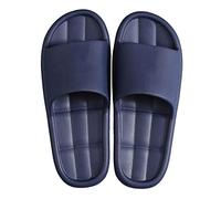 ZCCZJS Pantoufles masculines Non glissées à la Maison Slippers Hommes Femmes Footaires de Salle de Bain Boys Filles Unisexe Flip Flops Summer Hotel Hotel Sandals Flat Beach Chaussures (Vert, CN