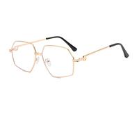 ZCCZJS Personnalité rétro Metal Men Femmes Lunettes de Soleil Fashion Decorative Commuter Tendance UV400 Gift de Lunettes de Soleil