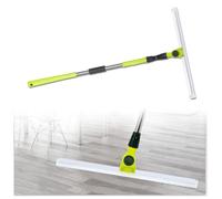 ZCCZJS Raclette pour Plancher, avec 51 Manches de Balai Magique à Manche de Longue poignée, raclette de Plancher pour Sol en béton pour Les sols Lisses, Les Tapis, Les fenêtres