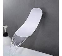 ZCCZJS Robinet, Wall Waterfall Waterfall Baign remplissez Le Bec de Baignoire chromée Système de Douche Robinet