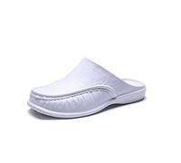 ZCCZJS Sandales Men Outdoor Slippers Masculin Spring Summer Fashion Casual Walking Beach Beach Chaussures Intérieur Daily Sandal Home Men Sliners (Schwarz, 7,5)