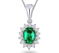 ZCCZJS Sapphire Diamond Pendant Wedding Pendentids Chain Collier pour femmes bijoux fabriqués en Chine