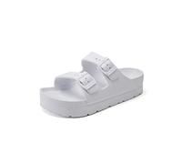 ZCCZJS Slippers pour Femmes Plate-Plateaux d'été Slippers Femmes Chaussures Home House Slippers Pink Blanc Noir Sandales de Plage décontractées