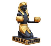 ZCCZJS Statue Ancienne Pharaon égyptien Dieu Dieu thoth Mythological Dieu Table à Manger Figurine rétro cheminée statutaire Sculpture décoration décoration Ornement résine
