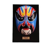ZCCZJS Table Desktop Decor Large Pékin Opera Masque Facial Cinq Voies Dieu DIEAL DE Mur DÉCORAGE DE Mur DE Rien