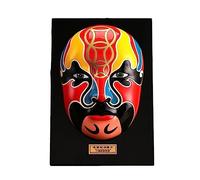 ZCCZJS Table Desktop Decor Large Pékin Opera Masque Facial Cinq Voies Dieu DIEAL DE Mur DÉCORAGE DE Mur DE Rien