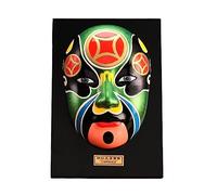 ZCCZJS Table Desktop Decor Large Pékin Opera Masque Facial Cinq Voies Dieu DIEAL DE Mur DÉCORAGE DE Mur DE Rien