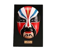 ZCCZJS Table Desktop Decor Large Pékin Opera Masque Facial Cinq Voies Dieu DIEAL DE Mur DÉCORAGE DE Mur DE Rien