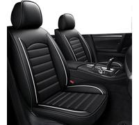 ZCCZQF Housses de Siège de Voiture pour Ford Transit Van, Housses de Protection pour Siège Avant de Voiture Non Slip Housses Coussins,Black and White