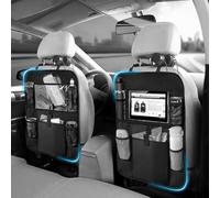 ZCCZQF Organisateur Voiture Enfant pour BMW 1 2 3 4 5 6 7 Series 5GT GT3 GT5 X1 X3 X4 M2 M3 M4 M5 M6, Protections Dossier de siège Voiture, Anti Tapis Kick, Organisateurs de Voiture