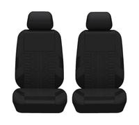 ZCCZQF Voiture Ensembles de Housses Siège pour Toyota Auris E15 E18 Avensis T25 T27 Corolla E14 Yaris P9 P13, Sieges Housse de Protection Confortables Respirant Interieur Accessoire,2 Seats-Black