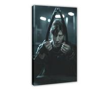 ZCDTE Poster Game Silent Hill sur toile pour chambre à coucher, paysage sportif, bureau, chambre, cadeau, 60 x 90 cm