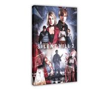 ZCDTE Poster Game Silent Hill sur toile pour chambre à coucher, paysage sportif, décoration de bureau, chambre, cadeau, 20 x 30 cm