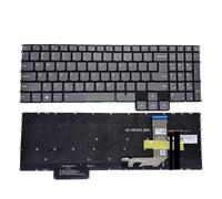 ZCDYGHU Clavier américain rétroéclairé pour ordinateur portable Lenovo LOQ 15IRH8 82XV 15aph8 16irh8 16aph8 avec rétroéclairage RGB en anglais PH5CYXBG-3T SN21K23308(lumière unique)