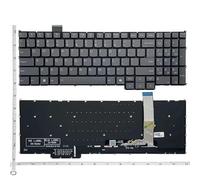 ZCDYGHU Clavier d'ordinateur Portable pour Lenovo pour Thinkbook 16 Gen 6 2023 + 16p G4 IRH IRL G5+ G6 IRL/ABP + IMH(Backlight)