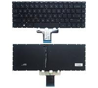ZCDYGHU Clavier pour HP Pavilion 14-CC 14-BD 14-CB 14-DA 14-CD 14-M TPN-Q188 Q190 Q207 W125 W131 14S-DR 14-FR 14-DQ 14-FQ(US Black Backlit)