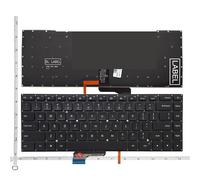 ZCDYGHU Clavier rétroéclairé Anglais pour Ordinateur Portable Xiaomi Mi Pro 15,6 Pouces Air 9Z.NEJBV.101 NSK-Y31BV 171501 MX250 181501 TM1701(SP Backlit)