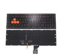 ZCDYGHU Clavier rétroéclairé US RU pour ASUS pour ROG GL502 GL502VT GL502VM GL502VS GL502VMK GL502VSK GL502VY claviers Russe Anglais Turc(Russian Light)