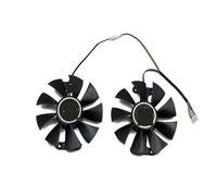 ZCDYGHU Lot de 2 Ventilateurs Refroidissement GPU GA91S2U Remplacement pour PowerColor Red pour Devil pour Cartes Graphiques Radeon RX 470 480 580