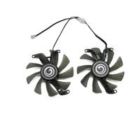 ZCDYGHU Lot de 2 Ventilateurs Refroidissement pour Carte Graphique Galax T129215SU 85 mm 4 Broches RTX2070 pour GeForce RTX 2070/2060 Super Will
