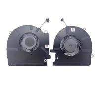 ZCDYGHU pour HP pour Omen 6 Pro 15-EK 15-en TPN-Q236 TPN-Q238 Ordinateur Portable CPU GPU Ventilateur de Refroidissement dissipateur Thermique Refroidisseur M04216-001 M04215-001(5V Fan Set)