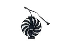 ZCDYGHU Ventilateur de Carte Graphique 95 mm FDC10U12S9-C CF1010U12S 7 Broches pour ASUS RTX 3070TI 3060TI, Double Ventilateur pour vidéo GeForce 3060 3070 V2 OC Edition 8 Go(Black B-Fan CF)