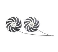 ZCDYGHU Ventilateur de Carte Graphique PLD09210B12HH DC12V 0.40A 4Pin pour MSI pour GeForce pour RTX 3060 pour Ti pour 3070 pour 3080 pour 3090 pour Gaming X pour Trio(White Connector)