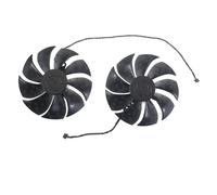 ZCDYGHU Ventilateur de Carte Graphique PLD09220S12H DC12V 0.55A pour EVGA pour RTX 2070 XC pour Ultra pour 2080 Noir pour Gaming(A Set of Fans)