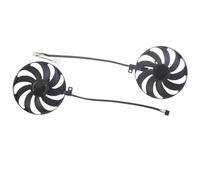 ZCDYGHU Ventilateur de Carte vidéo 87 mm pour ASUS RTX 2060S, 2070S, 2080S, pour Dual GPU 2060, 2070, 2080, Super Evo(2PCS Set)