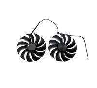 ZCDYGHU Ventilateur de Refroidissement 100 mm GAA8S2U CF1010U12S 12 V 0,45 A pour Carte Graphique Zotac RTX 3070 AMP Holo(2-Fan)