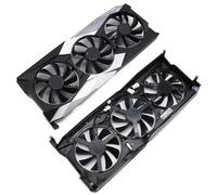 ZCDYGHU Ventilateur de Refroidissement 4 Broches pour Carte vidéo Dataland RX 6800 XT, 6900XT, RX6900XT, RX6800, 6700XT, X-Seria