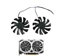 ZCDYGHU Ventilateur de Refroidissement 75 mm 2 Broches HA8010H12F-Z pour Carte Graphique MSI GeForce GTX 1650 Super Ventus XS