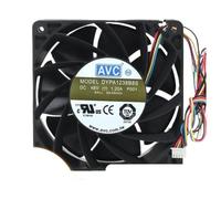 ZCDYGHU Ventilateur de Refroidissement à Double Bille PWM 4 Fils pour AVC DYPA1238B8S 12038 12 cm 48 V 1,2 A, 120 x 38 mm