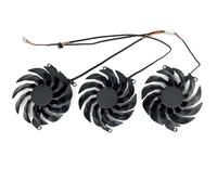 ZCDYGHU Ventilateur de Refroidissement Carte vidéo 90 mm T129215SU pour KFA2 pour Galax RTX 3060 3070 3080 Ti 3090 pour Ventilateur Graphique Gamer OC(Black 3-Fan)