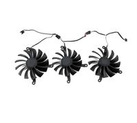 ZCDYGHU Ventilateur de Refroidissement CF9015U12D CF1015U12D 6900XT pour XFX pour Speedster Qick MERC 319 pour AMD pour GPU Radeon RX 6900 XT Ultra(3PCS)